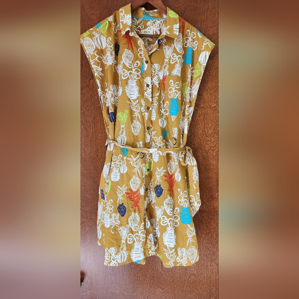 Maeve Anthropologie Toni Tunic Dress Women's Size L